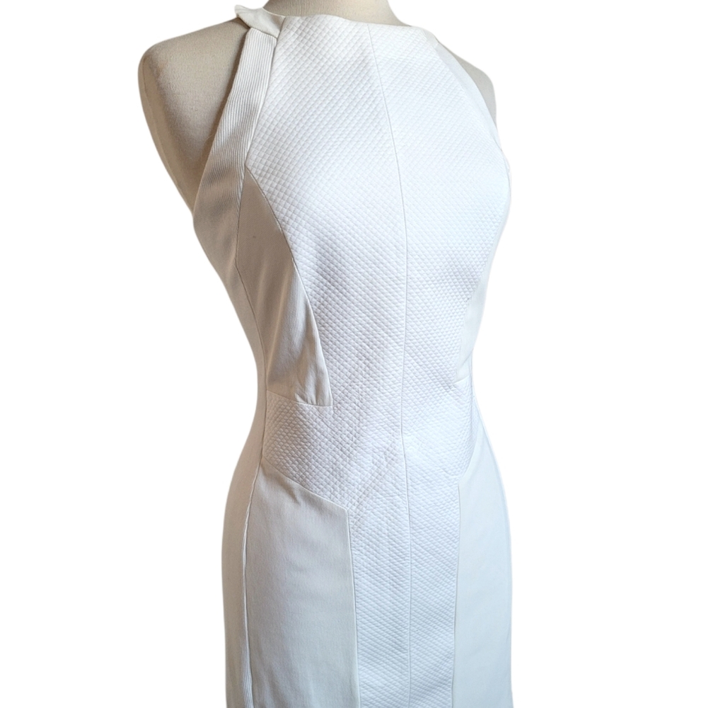 Rag & Bone White Cocktail Halter Top Dress Size 10